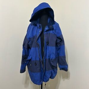 Men’s Brooks Brothers Winter Jacket. Size Large. Blue.